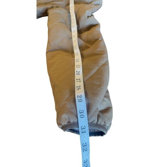 Eddie Bauer Quilted Brown Hooded Jacket Men’s XL Full Zip Warm Casual Outdoor - Picture 8 of 15